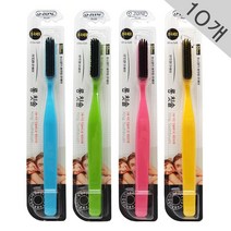 오죤 롱숯칫솔 [색상골고루] 큰 대왕 대형 점보 왕칫솔, 10개