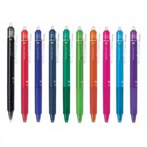파이롯트 프릭션 볼 노크 0.5 0.7mm 지워지는 볼펜, 블랙(B)