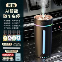 차량용 공기청정기 에코 자동차 차량 파워, [차량에 따라 출발★블랙] 디퓨저 4개+필터 5개+소독