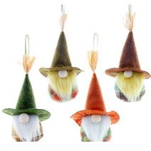 추수 축제 그놈 스웨덴어 Nisse Tomte 추수 감사절 선물 농가 계층 트레이 룸 장식 가을, 하나, 보여진 바와 같이