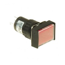 1A1B 푸쉬온 자동 복귀 리턴 LED 스위치 직사각형 12V DC 16mm KH-516L-B1112V, 블루 [KH-516L-B11B12V]