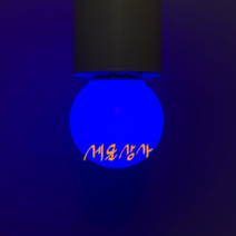 삼호기전 LED 인지구 2w 컬러 색깔 전구 줄조명 파티라이트 캠핑 램프, 1개, 파란색 / 청색