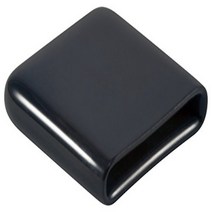 Caplugs 99390521 Plastic Rectangular Finishing Cap with Flat End Grip. VRF-125X1500-16 Vinyl Lengt, Length 1.000
