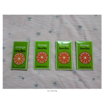 [가정용] 재봉틀 일반 바늘 국산 오렌지 오버록과병용 니트 볼포인트, 일반바늘