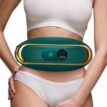바디 슬리밍 전기 마사지기 벨트 등 지방 연소 복부 마사지 미용 건강 마사지 기계, 1-뜨거운 압축