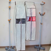 소중한 내 옷 지킴이 [드레스백] 행거용옷커버 옷커버 부직포정리함 양복옷커버 코트옷커버 양복용 코트용, 롱코트장