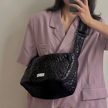 패딩토트백 퀼팅 가벼운 누빔 크로스 백 디자인 여성용 어깨 가방 겨울 꽃 퀼트 숙녀 바디 메신저 여성 소녀 대형 캐주얼 핸드