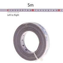 자기 접착 마이터 톱 트랙 테이프 측정 백킹 메트릭 강철 눈금자 1 m 2 3 5m, 04 5M_03 Right to Left