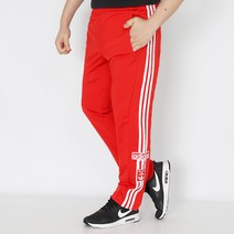 아디다스 패션바지 불꽃로고 아디브레이크 팬츠 레드