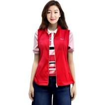 올포유 여성 여름 조끼 메쉬등판 집업 베스트 AWQVN3491-403