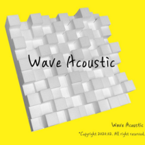 [Wave Acoustic 웨이브어쿠스틱]음향 디퓨저/음향판디퓨저/흡음재 사운드디퓨저 방음인테리어, 1개