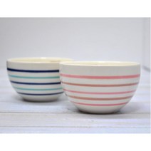 찌개요리 국그릇 밥공기 클래식 슈크레 도기볼 면기 집들이 초대, 도트 핑크