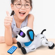 춤추는 강아지 반려 애완 인공지능 인형 어린이 선물 로봇 반려견, 원격조정 로봇 강아지