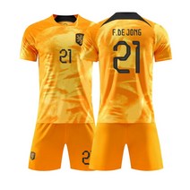 22/23 네덜란드 국가대표 반팔 유니폼 국대 데용 데파이 축구복 상하의세트