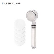 [비에스리빙] [BS리빙] 필터클라스 퓨어레인 샤워기 호환 헤드페브릭필터 5개, 단품없음