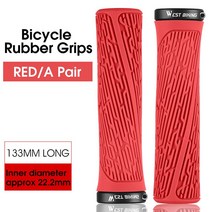 악력볼 실리콘 승마 부 핸들 바 액세서리 자전거 고기 공 미끄럼 방지 산악 잠금 그립, 03 Red