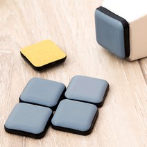 사각 의자 다리 커버 식탁 책상 의자 테이블 다리 커버 패드 캡 받침 소형