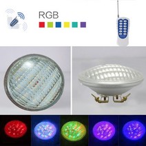 led par36 수영장 전구 5w 7w 9w 방수 ip68 홍수 전구 조경 조명, RGB
