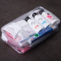 토탈하우스 여행용세트 특B형 여행용세면도구 휴대용 파우치 세면도구세트 0414, 1set
