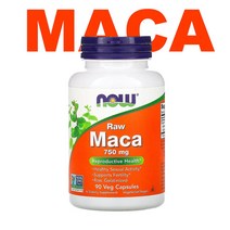 NowFood 나우푸드 마카 무가공 750mg 베지 캡슐 90정