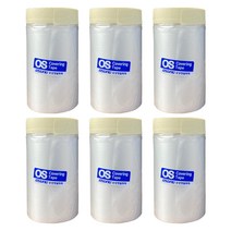 [유니스몰] 오성정밀화학 커버링테이프 6개입, 650mm x 20m x 6개입