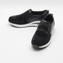 반짝이 여성 운동화 슬립온