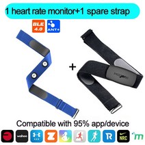 심박계 심박수 측정기 운동 MAGENE H64 심박수 모니터 IP67 센서 속도계 무선 컴퓨터 ANT + 블루투스 GARMI, 09 H64 and tape O