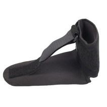 족하수 족저 night splint foot drop orthotic brace 조절 가능한 탄성 발목 지원 뒤꿈치 발목 아치 발 통증, l