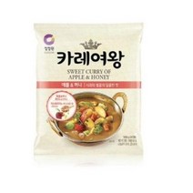 대상 청정원 카레여왕 애플&허니 사과와 벌꿀의 달콤한맛, 108g, 1개