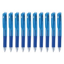 제브라 사라사3 3색 젤볼펜 멀티펜 0.5mm 블루 J3J2-BL, 10개