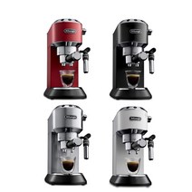 Delonghi EC685 M Dedica Style 드롱기 에스프레소 커피머신 5종(블랙 레드 실버 화이트 베이지) ESE패드 사용, (2)블랙
