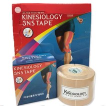 3NS 3NS키네시올로지테이프/베이지색/테이핑요법/5cm/6롤, 6개