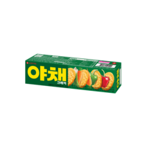 롯데 야채크래커 83g 4개 쫀듯한 바삭한 수제쿠키 사무실간식, 8개