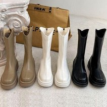 여자 간절기 이쁜 신발 가을 웨스턴부츠 오피스룩 코디, 상세페이지 참조8, 블랙_225mm