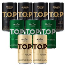 동서 티오피 더블랙(12)+스위트아메리카노(12)+마스터라떼(12) 200ml x 36개 캔커피