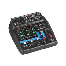 엠프 믹서 멀티 비트메이킹 인터페이스 고출력 소형, TU04 컴퓨터 트롤리 스피커 패키지