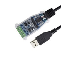 견고한 FTDI FT232RL USB to RS422 485 직렬 어댑터 절연 통신 케이블 5FT 고속 921600 Bps, 한개옵션0