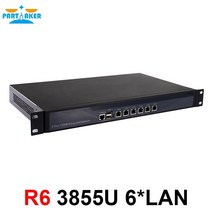 인텔 셀러론 3855U 방화벽 라우터 서버 2GB Ram 32GB ssd를 포함한 1U 캐비닛 응용