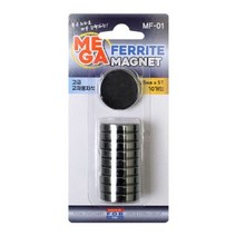 [4개묶음] 메가페라이트자석 MF-01 25mm x 5T 10개입 yoki03*053832910VO, 본상품선택