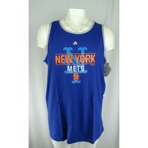 New 뉴욕메츠MLB Majestic 남성 Big and Tall저지 Tank Top
