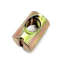 아이베란다 짱구너트 6mm 슬리브 연결철물 가구볼트너트 m6, 1묶음(4개)
