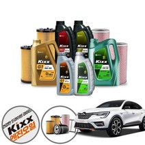 XM3 1.6 가솔린 킥스파오 5w20 5w30 5w40 합성엔진오일 5통+YUN-065+o186 KPT-138 cs05017, 킥스파오1 0W40 최고급공용 필터포함