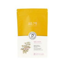 쌍계명차 파우치 달콤한 수국유자차 티백, 2.5g, 20개