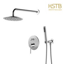 화신(HSTB) HSTB 화신 코인 벽매립 레인샤워수전 해바라기 샤워기 HSTB-7375N-2 무광니켈, 1개