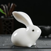 옥탑방꾸미기 자취방꿀템 원룸인테리어용품 홈데코 소품 공간스타일링 A41, 화이트 토끼