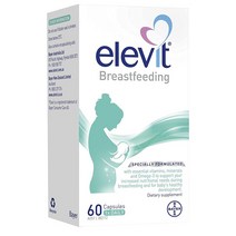 Elevit Breastfeeding 엘레비트 브레스트피딩 호주 임산부 멀티비타민 60캡슐 6팩