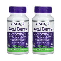 1+1 나트롤 아사이베리 아사이 아사히베리 ACAI 1000mg 75 베지캡슐