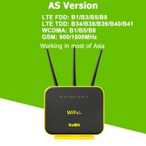 유심라우터 차량용라우터 lte라우터 와이파이라우터 휴대용라우터 kuwfi 무선 4g, 버전으로