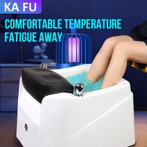 버블 족욕기 각탕기 뷰티 살롱용 발 목욕 욕조 아크릴 마사지 서핑 조명 물 테라피 분지 페디큐어 볼 스파 기계, 2.미국 플러그 - 110 볼트