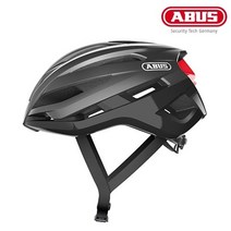 아부스 ABUS StormChaser 스톰체이서 자전거용 에어로 헬멧, 블레이즈 레드/L